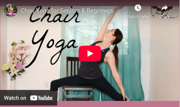 Chair Yoga for Seniors &amp; Beginners