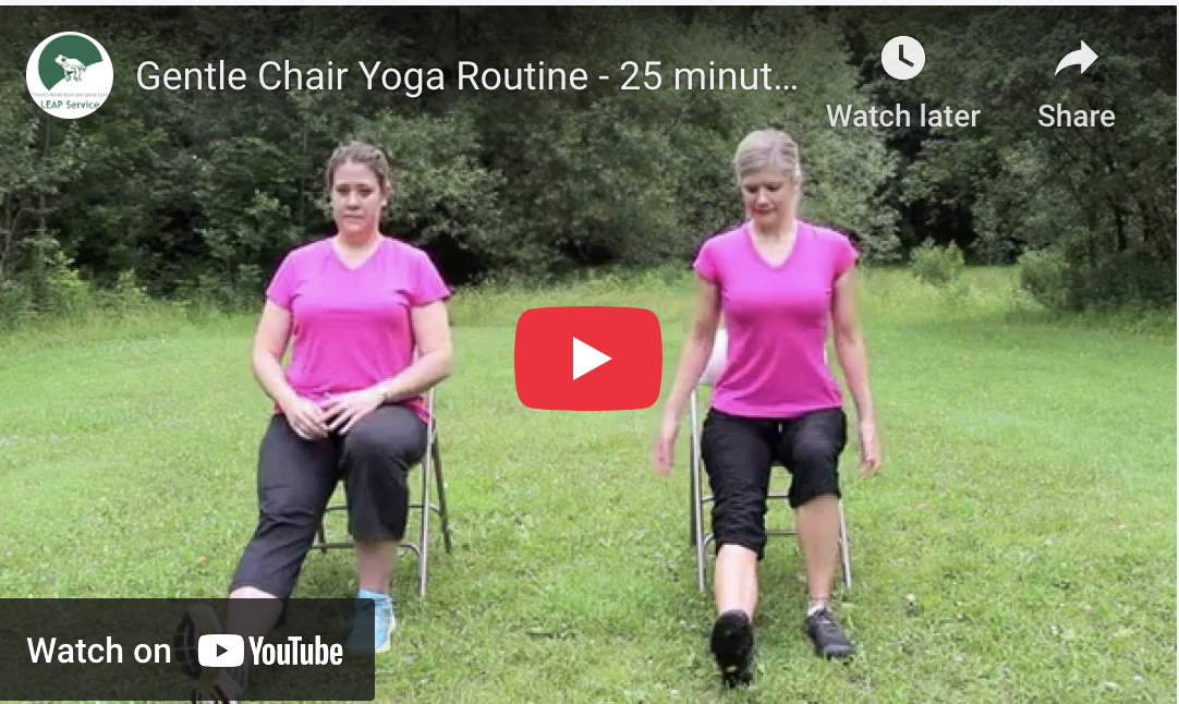 Gentle Chair Yoga Routine - 25 minutes