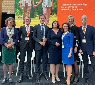 Prime Minster Rutte and Health Minister Held