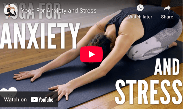 Yoga For Anxiety and Stress